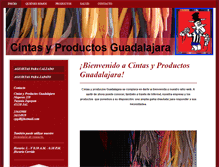 Tablet Screenshot of cintasguadalajara.com